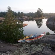Paddling the stunning Georgian Bay