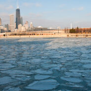 The poetry of Lake Michigan in winter