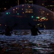 Paddling at night, inevitable and pleasurable
